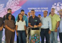 Governador inaugura pavimentação de rodovia e anuncia Contorno Rodoviário Sul de Aracruz
