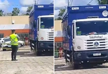 Idosa de 82 anos morre atropelada por caminhão em Conceição da Barra